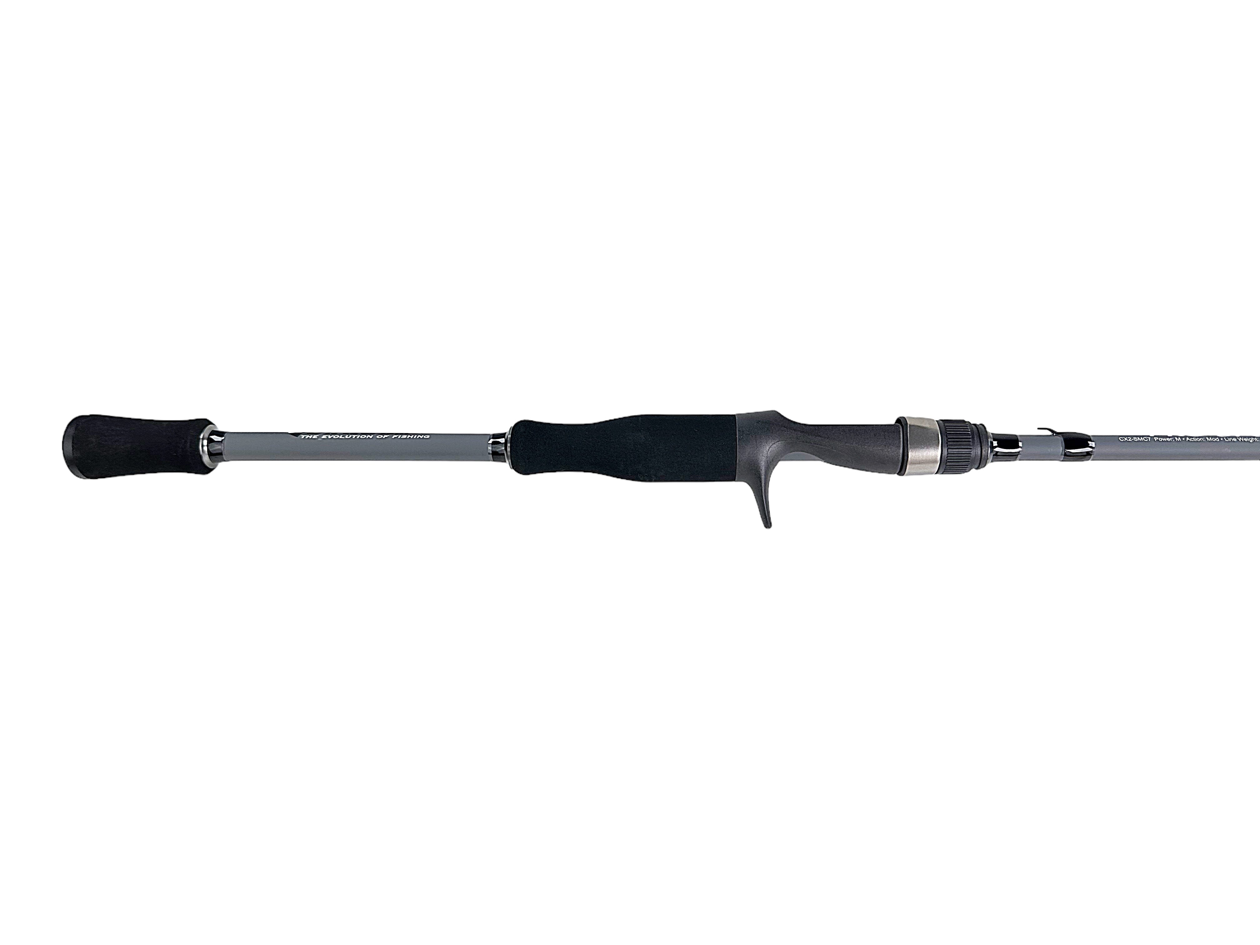 Pro Sport CX2 CX2SMC7 Medium Casting Fishing Rod - Lightweight Graphite Construction for Bass, Trout & Saltwater Fishing - Perfect for Shoreline, Boat & Kayak Angling