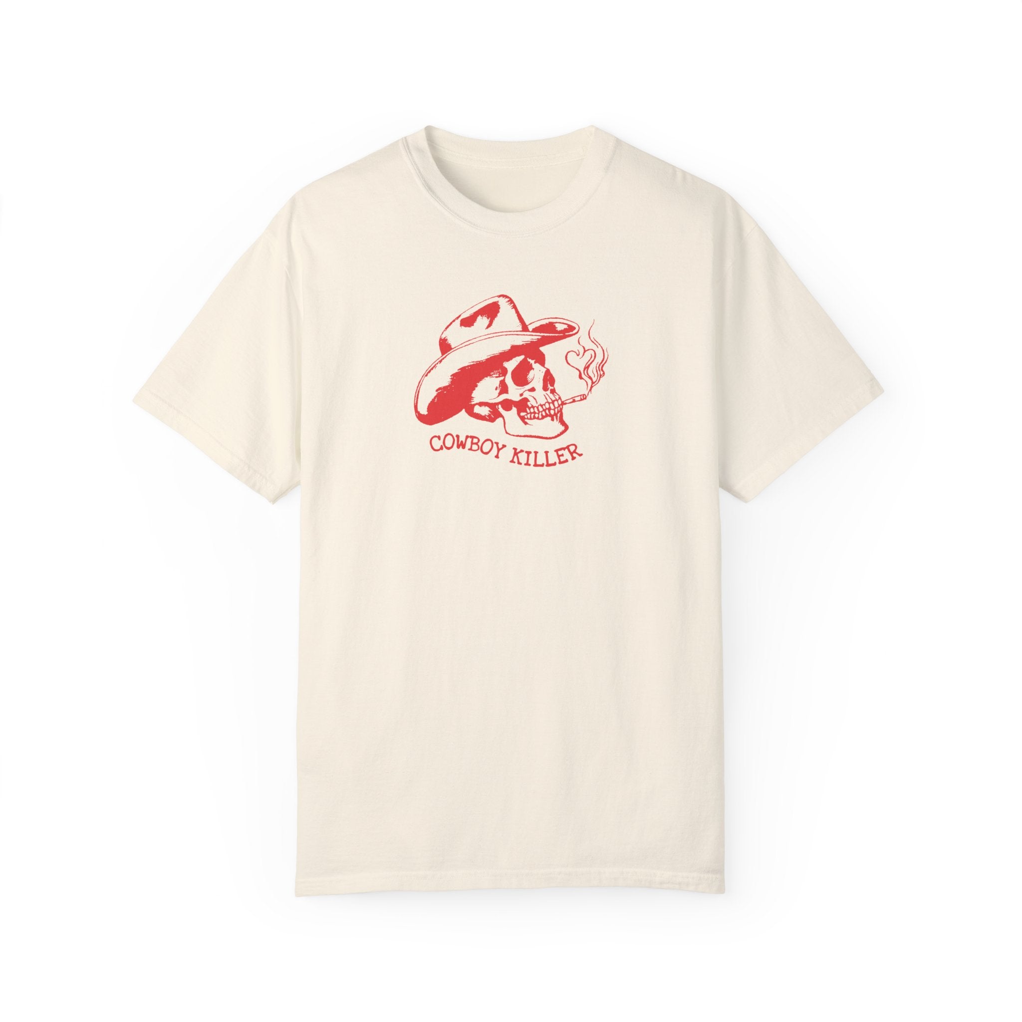 Vintage Cowboy Killer Graphic T-Shirt - Retro Western Style Tee for Men & Women - Perfect for Parties, Concerts, and Western Theme Events
