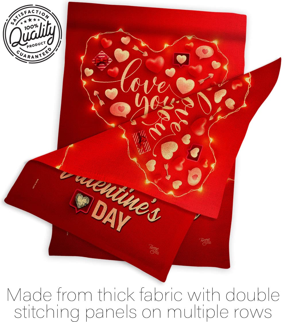 Love Garden Flag - Valentine's Day Decor for Home & Yard