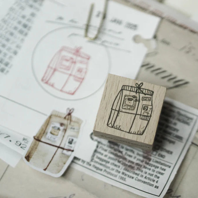 Black Milk Project Kuma Stamp - Cute Bear Design for Parcel & Package Delivery Bags - Perfect for Mailing, Shipping, and Gift Packaging