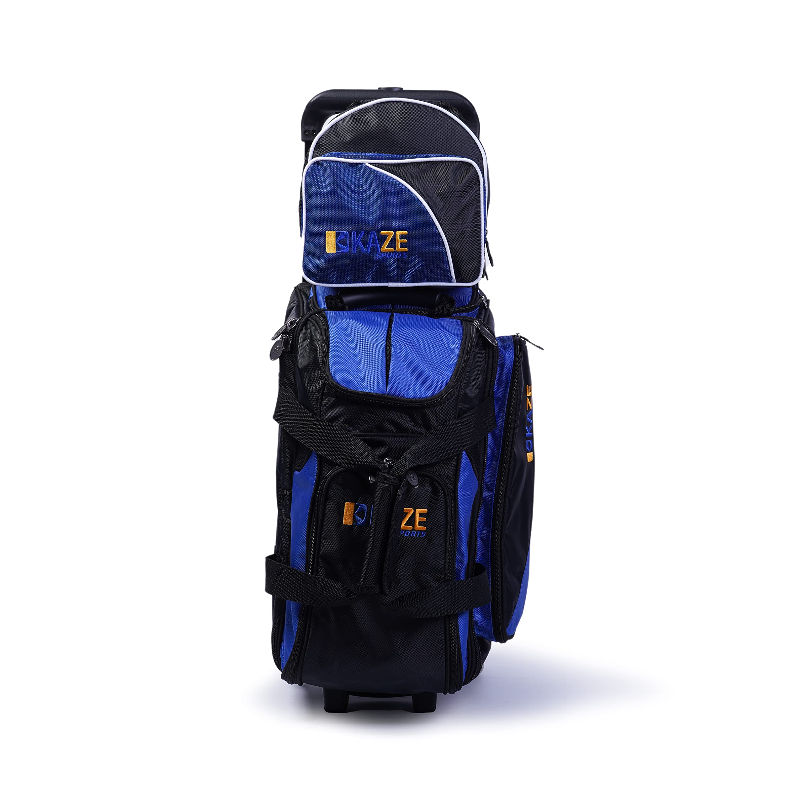 Premium 2 Ball Bowling Roller with 1 Ball Color Matching Tote - Heavy Duty Bowling Bag for League & Tournament Play - Perfect for Bowling Enthusiasts & Pro Players