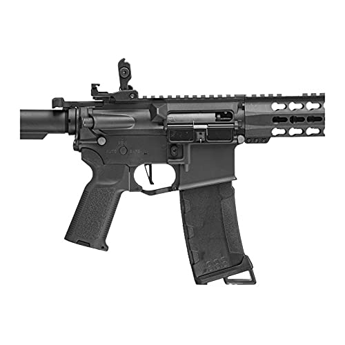Lancer Tactical Gen 3 M4 SD Airsoft AEG Rifle - Nylon Polymer Body, Programmable Fast Trigger & MOSFET System for Competitive Shooting and Tactical Training