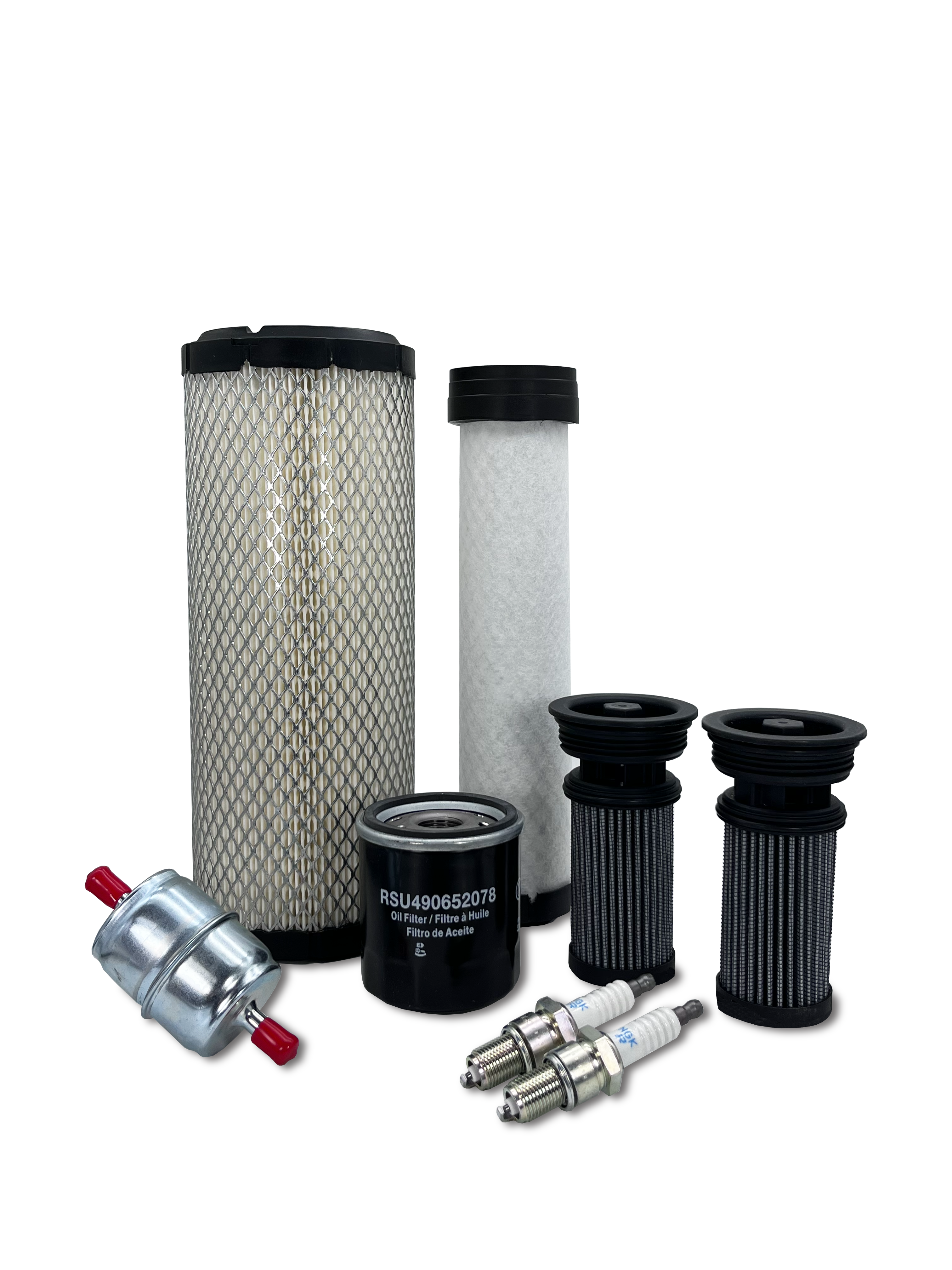 HERO® Maintenance Filter Kit for Toro 72925TE Z Master Professional 6000 Series Zero Turn Lawn Mower - Air Oil Fuel Filters Replacement - Perfect for Lawn Care & Landscaping Maintenance