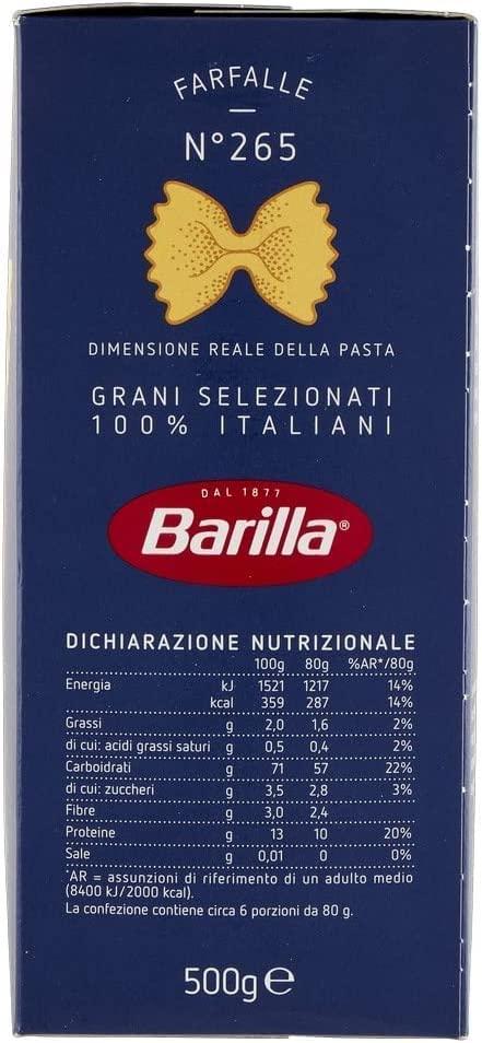 Barilla Italian Pasta Variety Pack - 10 x 500g Pasta + 400g Italian Gourmet Tomato Sauce | Authentic Italian Meal Kit for Family Dinners & Gourmet Cooking
