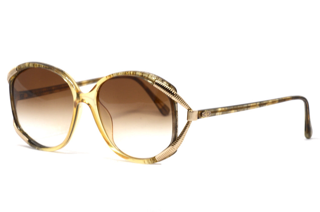 Christian Dior 2490 20 Polarized Sunglasses for Women - UV Protection Luxury Fashion Shades for Beach, Driving & Outdoor Activities