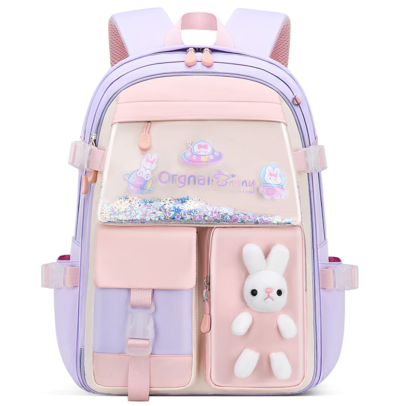 Stylish Purple Small Travel Backpack for Women & Men - Durable Water-Resistant Bookbag for School, College & Outdoor Adventures - Perfect for Students, Commuters & Travelers