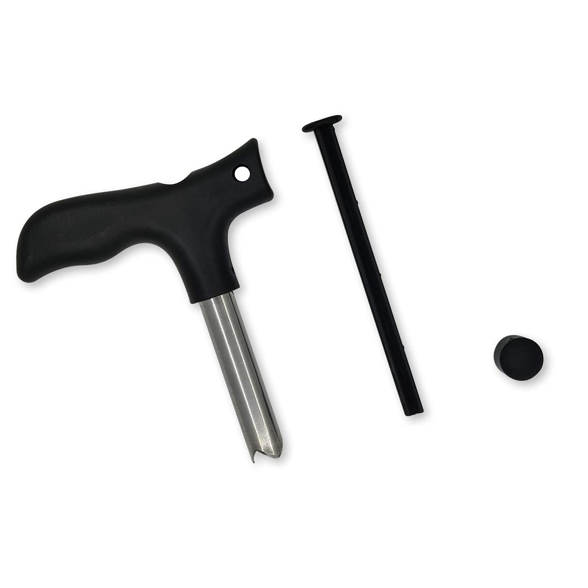 Premium Stainless Steel Coconut Opener & Straw Hole Maker - Safe, Easy to Use Tool for Young & Mature Coconuts - Perfect for Beach Parties, Tropical Drinks & Healthy Snacking