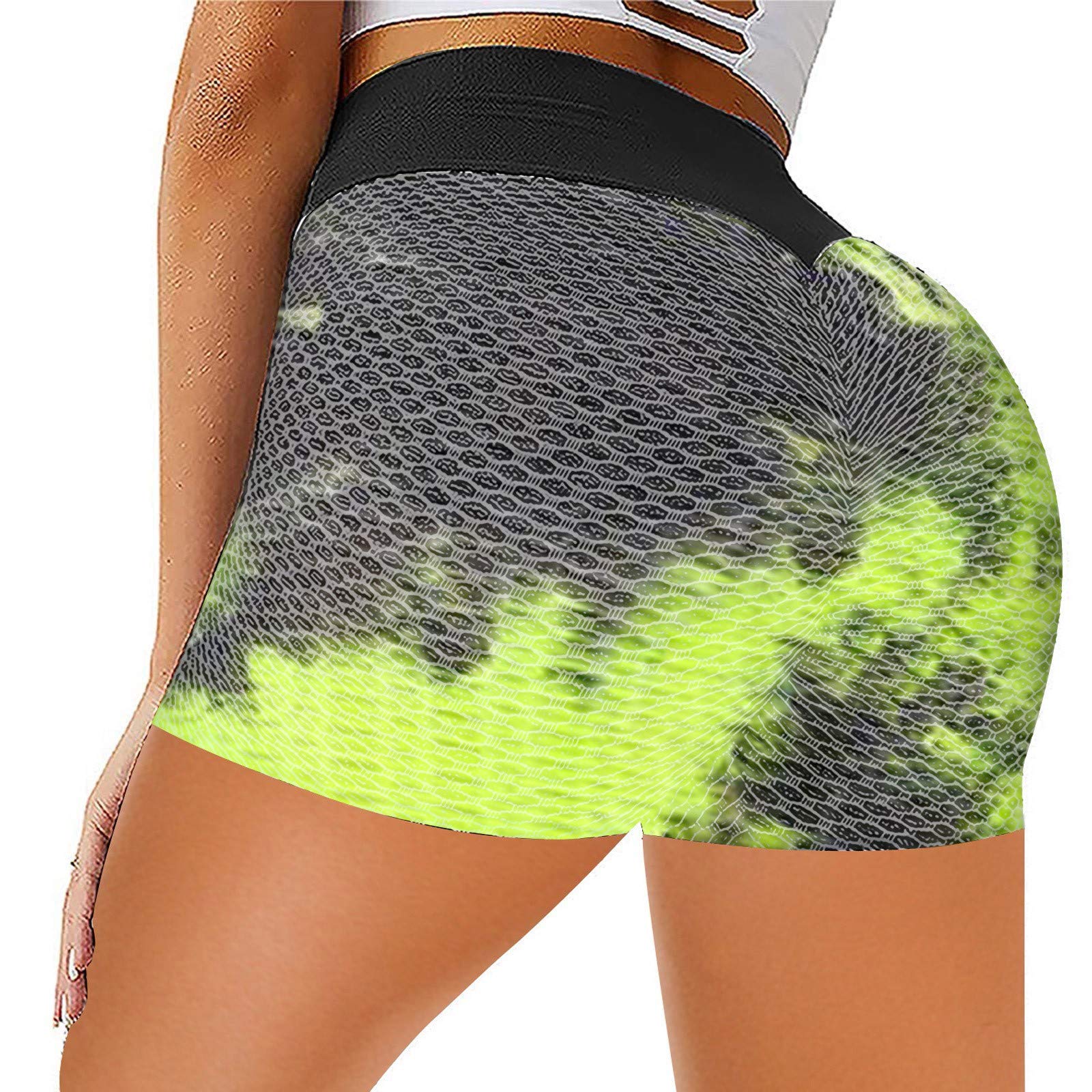 ZEFOTIM Women's High Waisted Workout Shorts - Tummy Control, Non See-Through & Stretchy Athletic Running Shorts | Perfect for Gym, Yoga, Jogging & Casual Wear