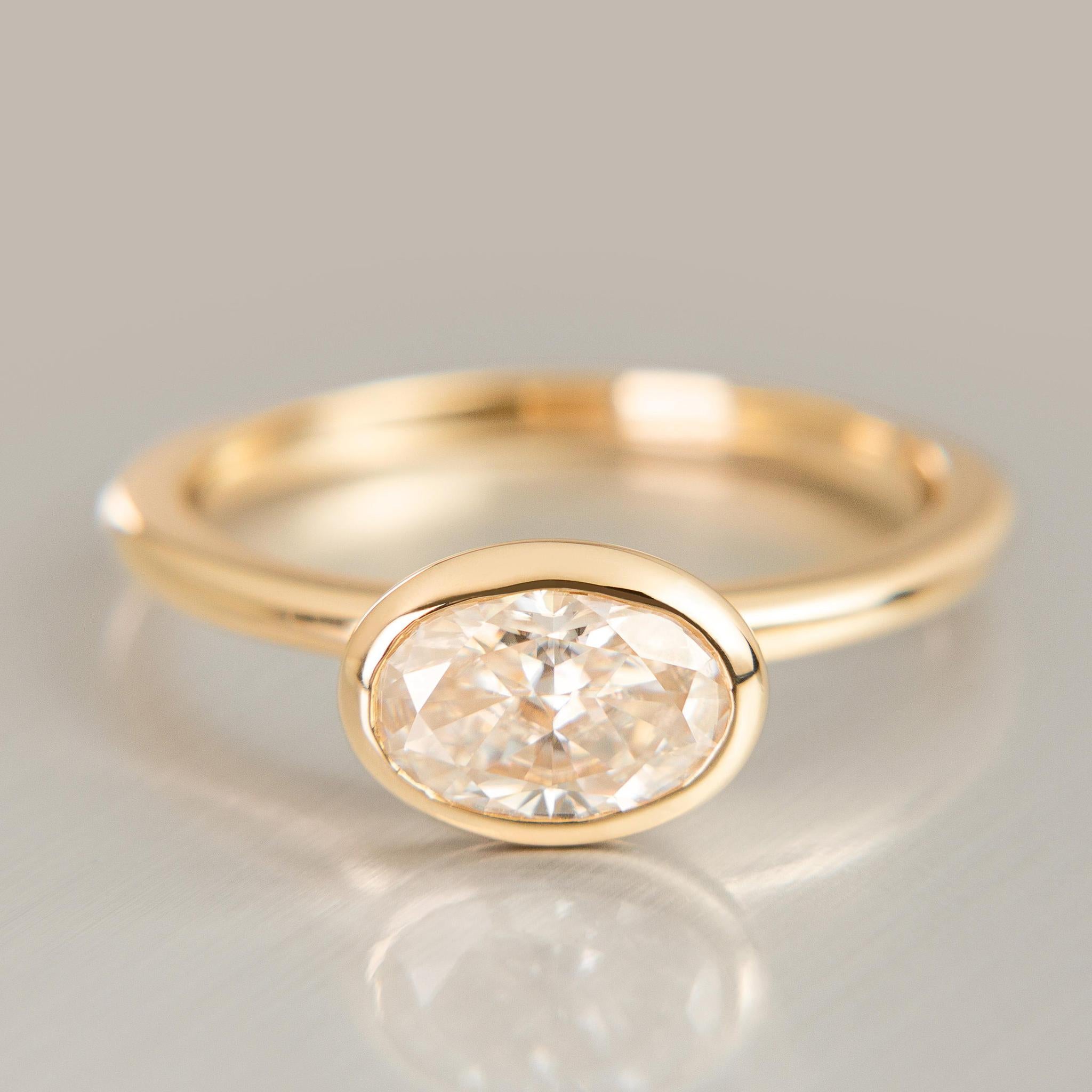 Elm Ring Setting - Elegant Sterling Silver Ring for Women, Perfect for Engagement, Wedding & Everyday Wear
