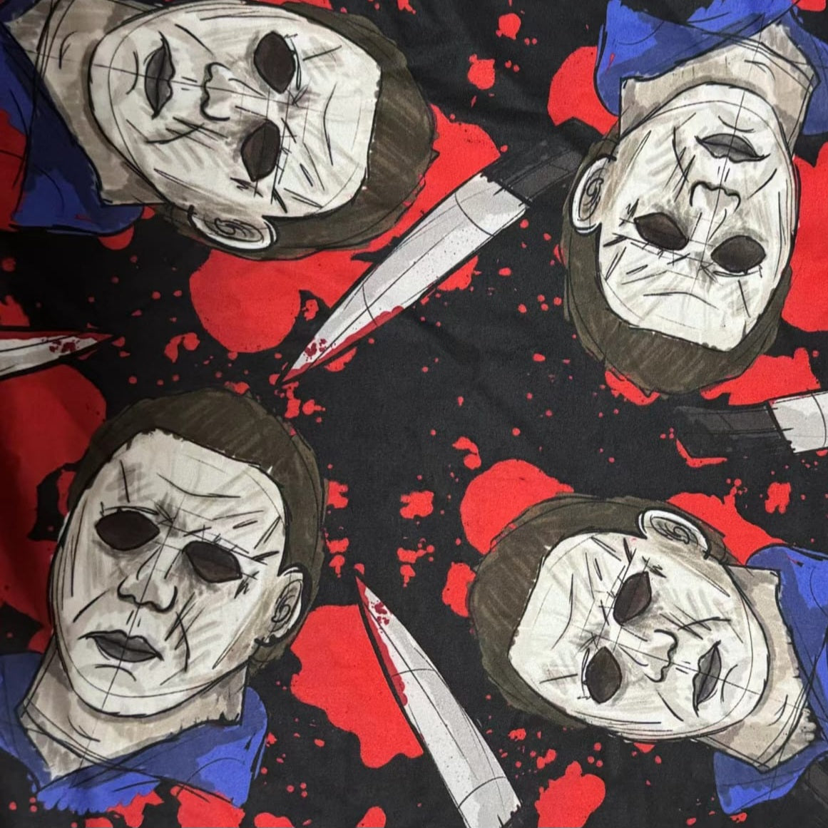 Bloody Michael Semi-Exclusive Handcrafted Vibrant Leggings | High-Quality Yoga & Fitness Leggings for Women | Perfect for Workouts, Running & Casual Wear