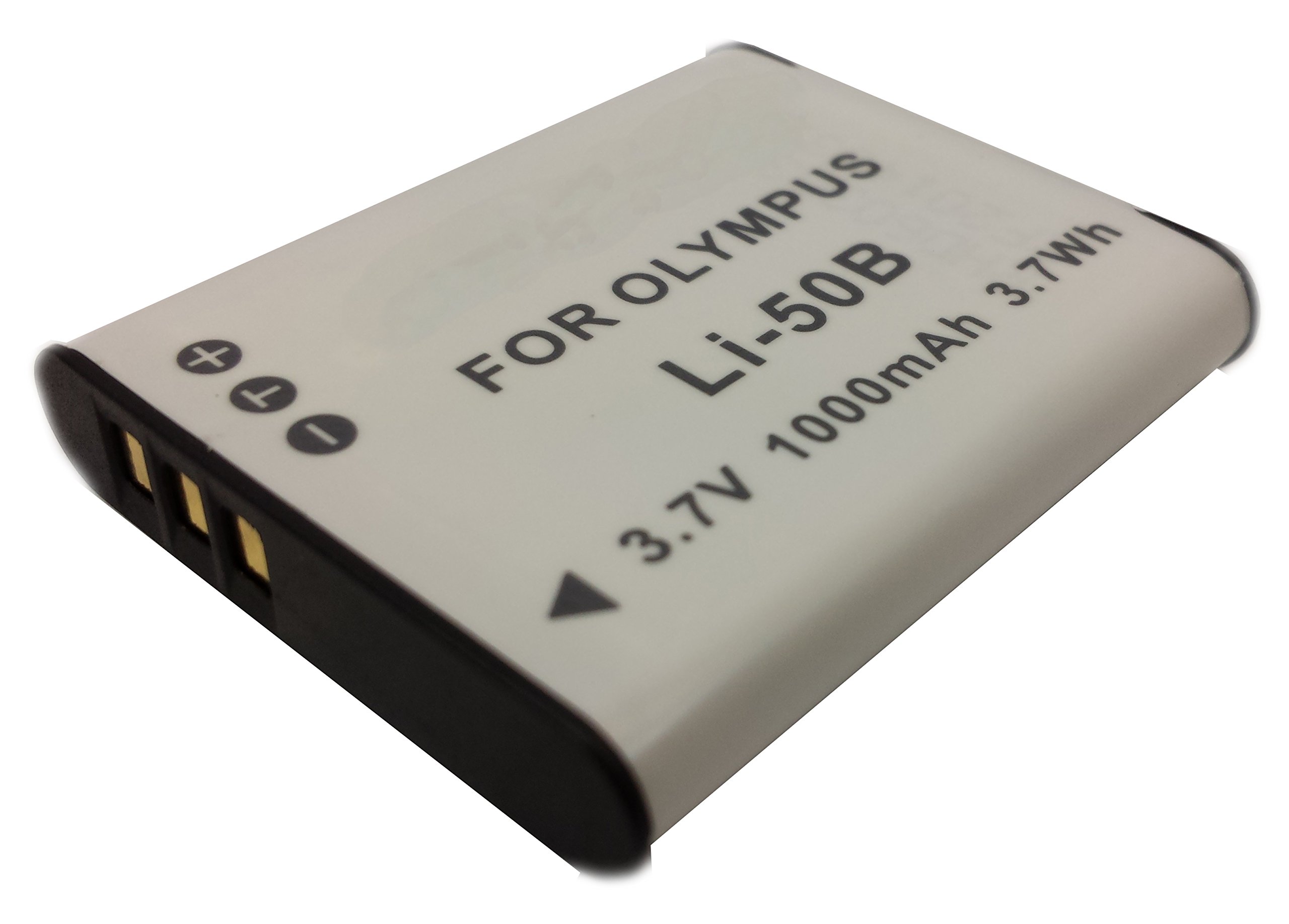 Synergy Digital Camera Accessory Kit - SDLI50B Battery & SDM-1502 Charger for Olympus VR370 - Perfect for Travel Photography