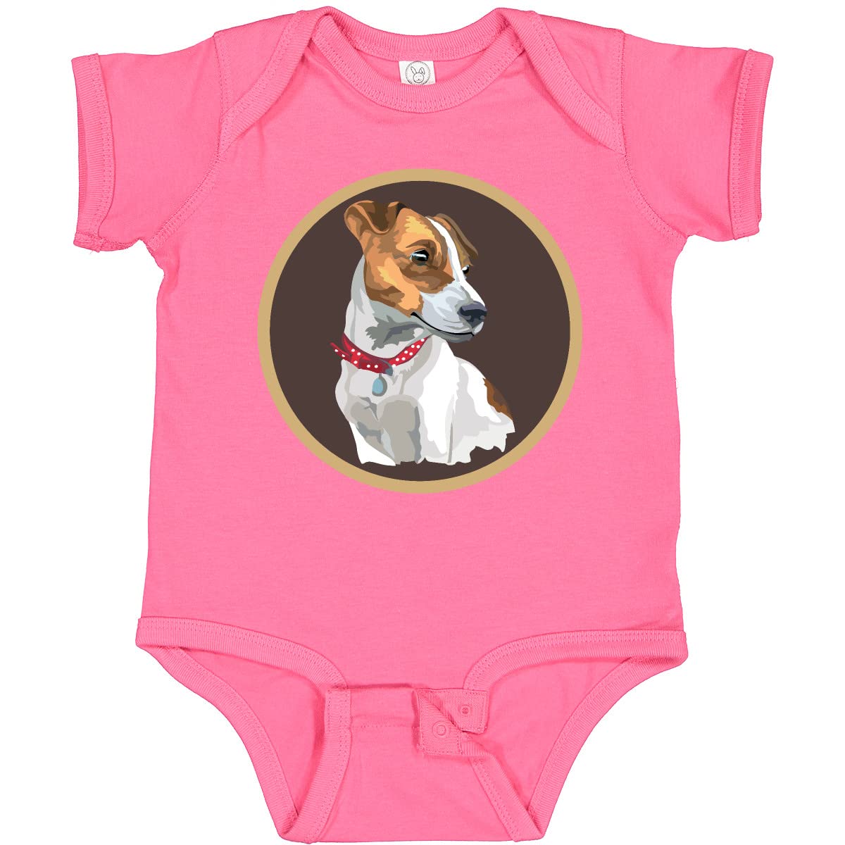 Inktastic Jack Russell Terrier Baby Bodysuit - Cute Dog Lover Gift