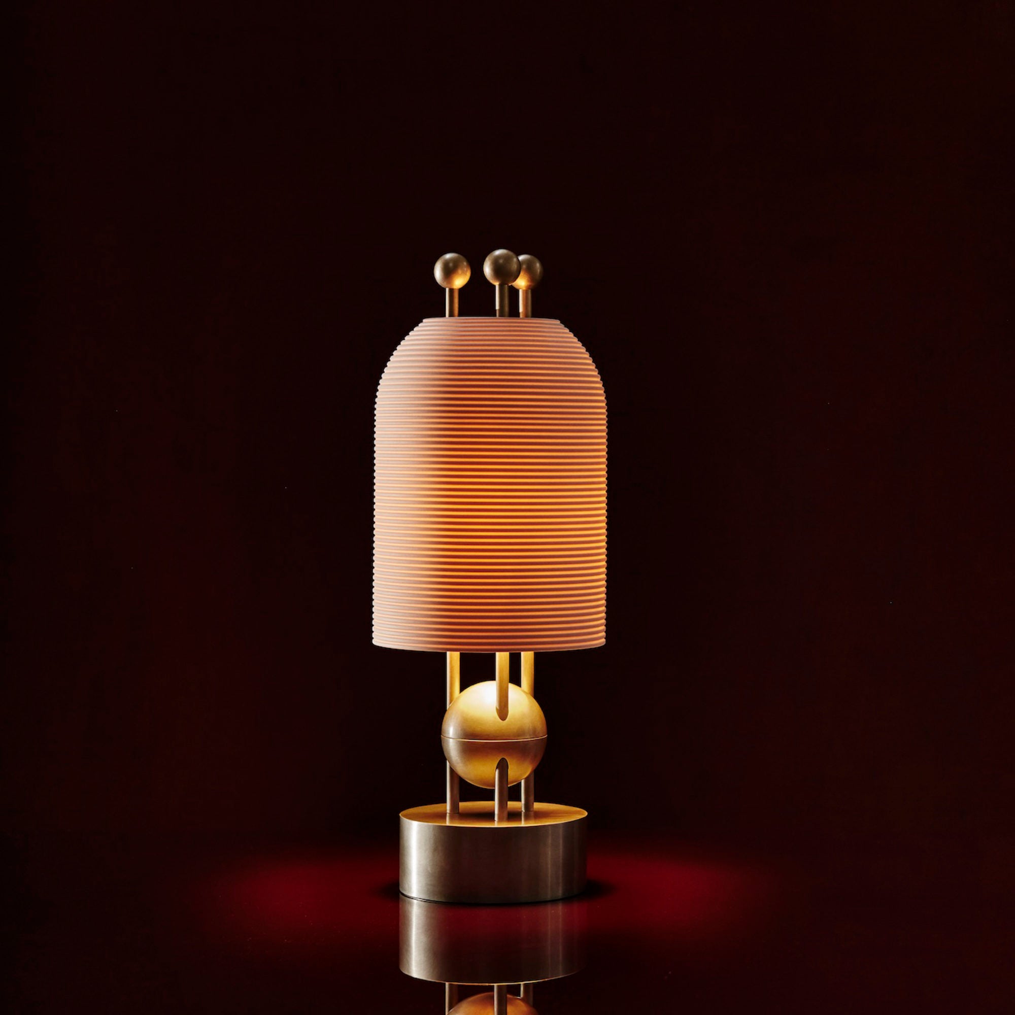Bertha Table Lamp - Modern LED Desk Light with Adjustable Brightness, Perfect for Home Office, Bedroom, and Reading Nook
