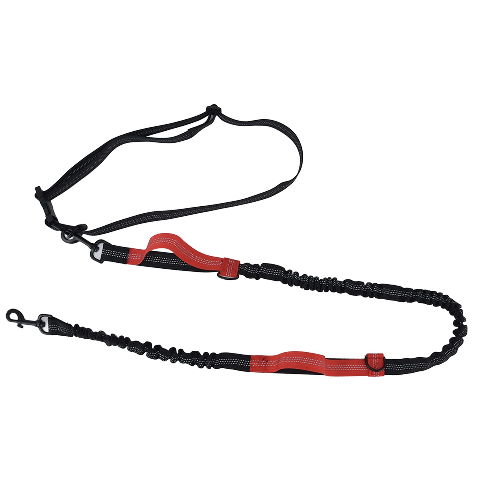 Shanrya Reflective Retractable Dog Leash - Strong & Portable Pet Walking Lead for Small Medium Large Dogs - Perfect for Night Walks, Jogging & Outdoor Adventures