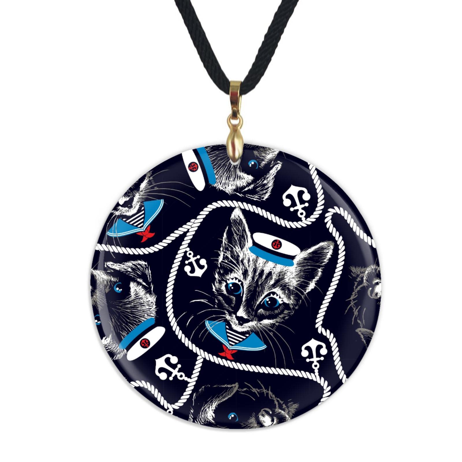 Personalized Anchor Shell Pendant Necklace for Women - Adjustable Length Name Necklace with Black Chain, Beach Aesthetic Jewelry - Perfect Unique Gift for Sister, Wife, or Best Friend (Ideal for Beach Weddings, Vacation Accessories & Boho Fashion)