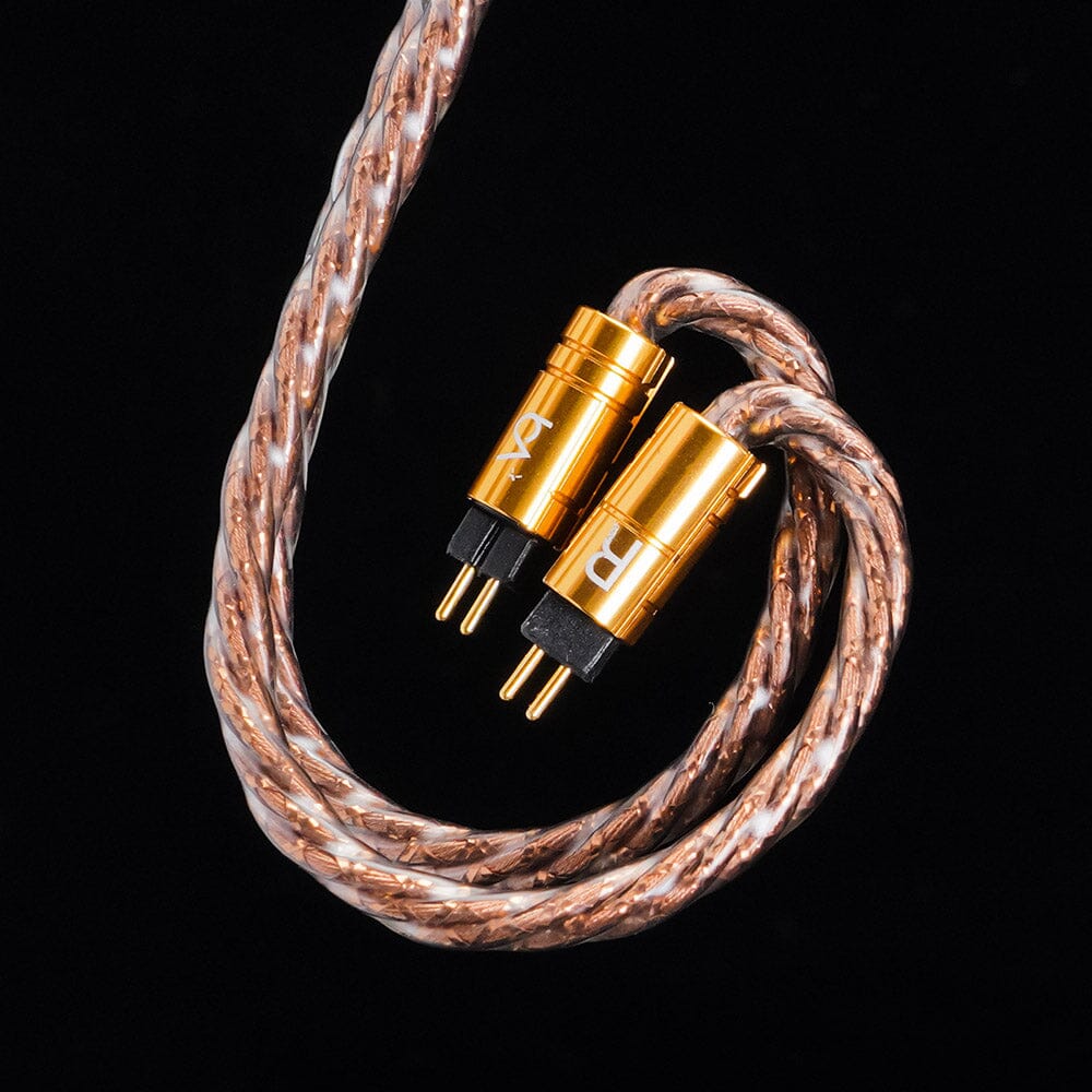 Premium Beat Audio Cyclone 4-Wire & 8-Wire HiFi Earphone Cable - Upgrade Your Music Experience for Audiophiles, Studio Recording & Gaming Sessions