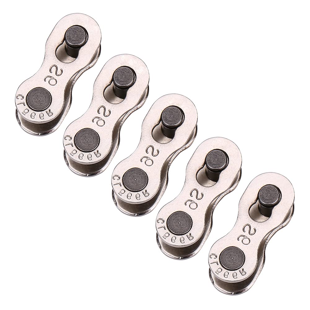 Zerodis Heavy Duty Bike Chain Master Link - Quick Release Connector for 8/9/10 Speed Bicycles | Durable Replacement Chain Link for Mountain & Road Bikes | Perfect for Trail Riding & Commuting