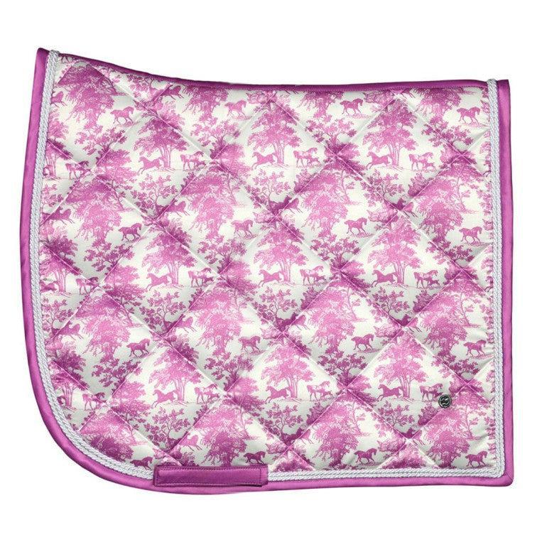 Dapplebay Equestrian Dressage Saddle Pad - Breathable & Non-Slip Horse Riding Pad for Training & Competition - Perfect for English Riding & Show Jumping