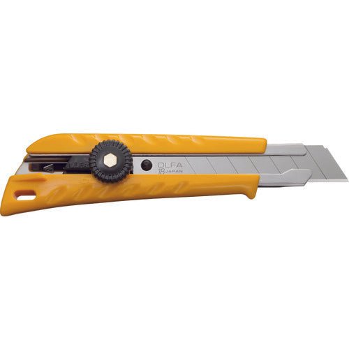 Left Handed Safety Cutter - OLFA Ergonomic Utility Knife for Precise Cutting | Ideal for Crafting, Packaging, DIY Projects & Office Use