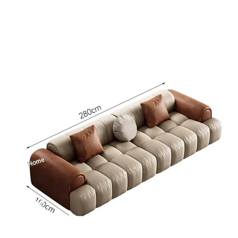 Luxury Chesterfield Style Lazy Sofa Chair - Premium Relaxing Recliner for Living Room, Bedroom & Home Theater - Comfortable Lounge Chair with Ottoman