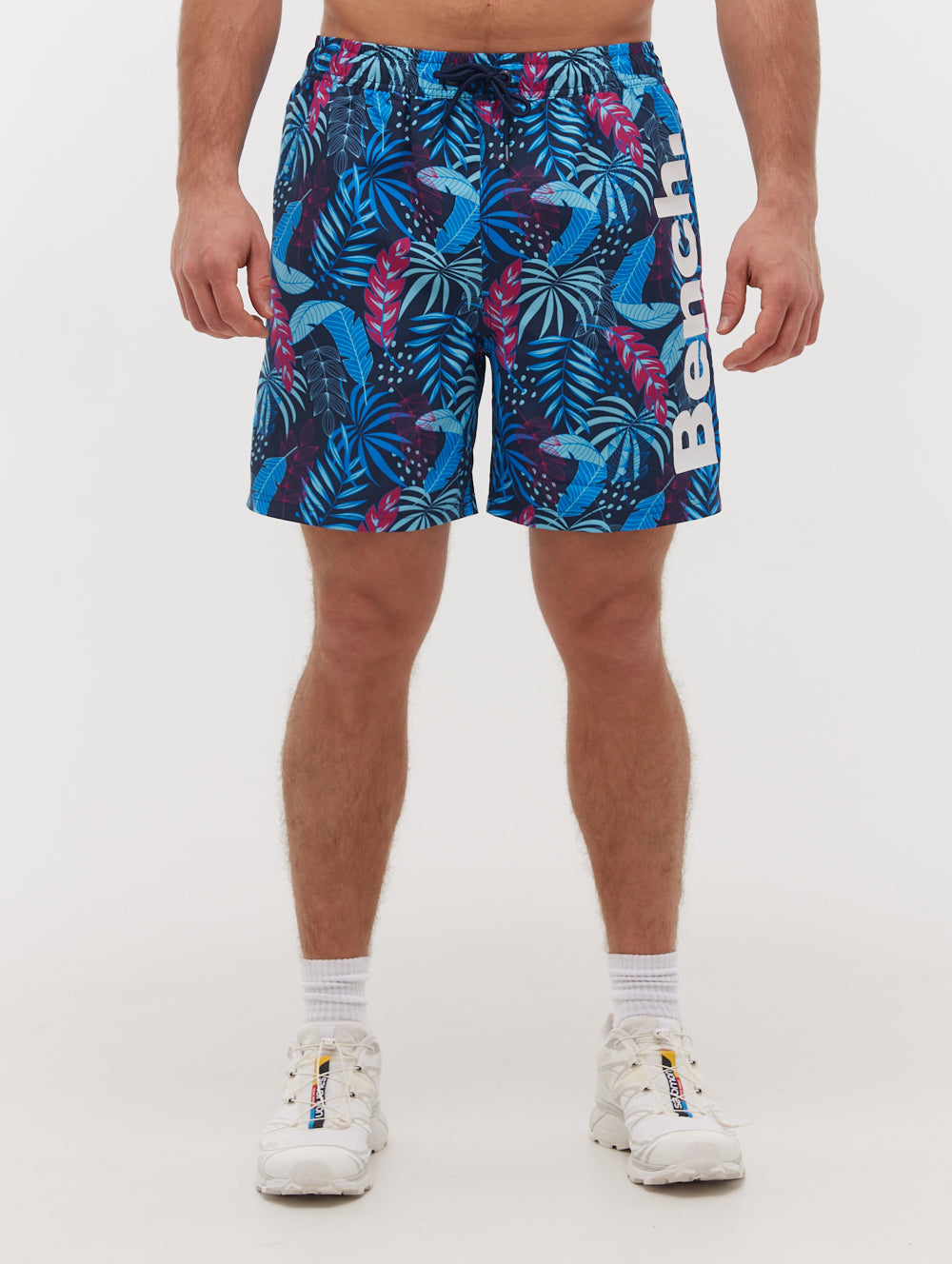 Paradise Tropical Swim Shorts for Men - Quick Dry Beach Swim Trunks with Pockets - Perfect for Swimming, Surfing & Summer Vacations