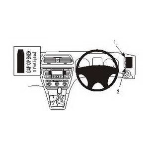 ClicOn No Holes Right Hand Dash Mount for Skoda Octavia (2005-2013) & Skoda Octavia RS (2005-2012) - Perfect for GPS, Phone & Dash Cam Installation - Secure & Damage-Free Car Accessory