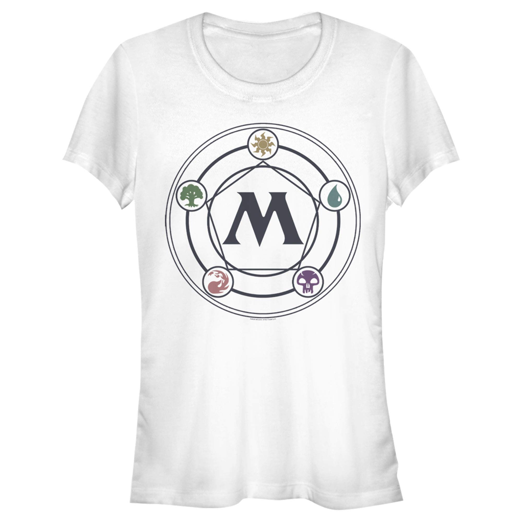 Junior's Magic: The Gathering Mana Star Graphic T-Shirt for Kids | MTG Fan Apparel | Perfect for Gaming Events & Cosplay