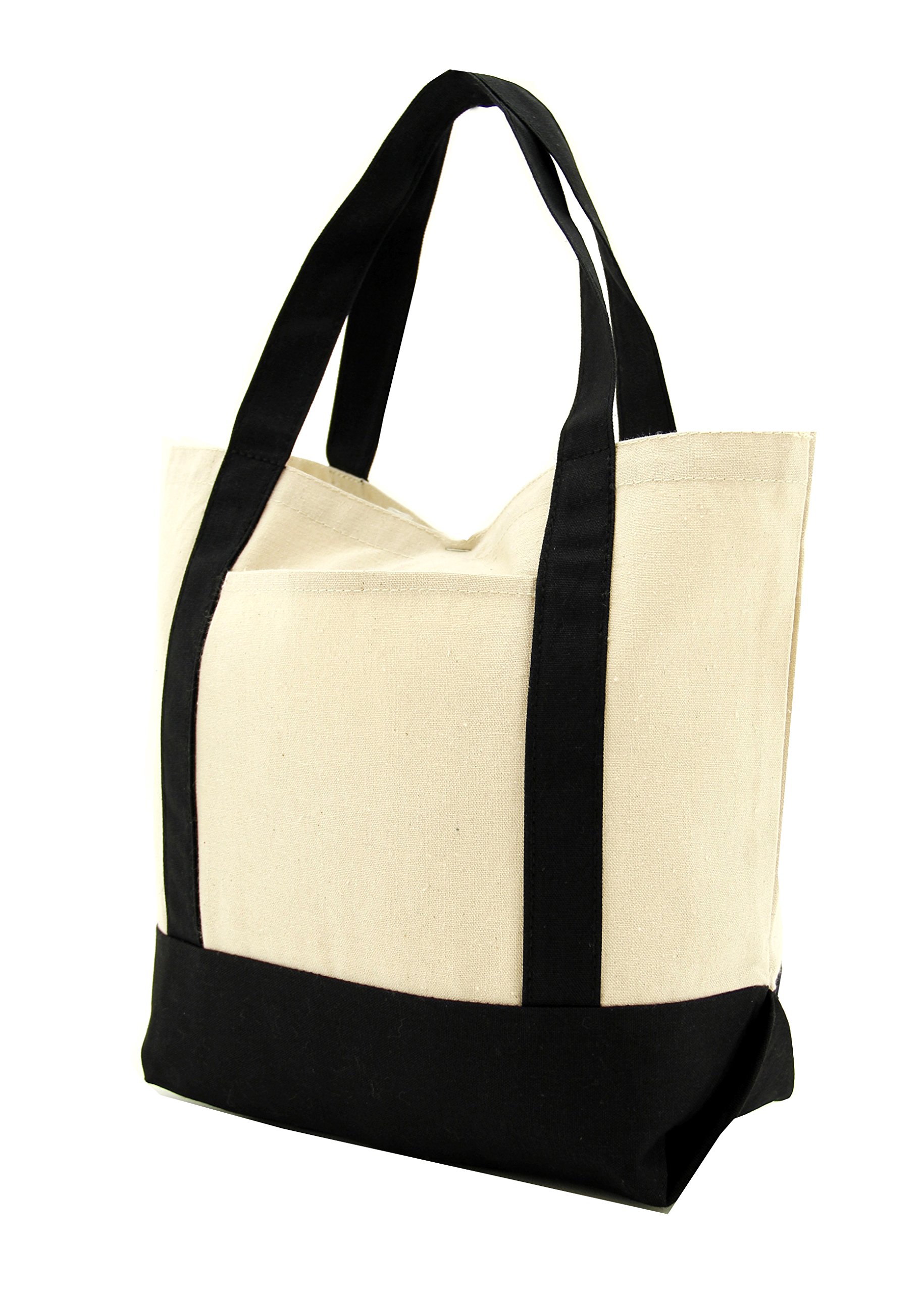 Mini Tote Bag 13.5x10.25x4.5 Inches - Grocery Shopping & Beach Essentials