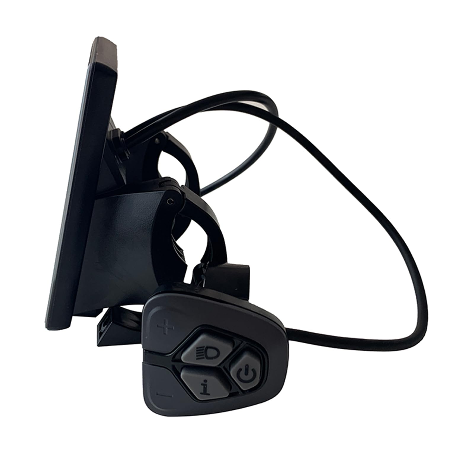 NULKOMMA Electric Bike LCD Display Meter Key-DISP KD718 - 36V/48V TFT Speedometer for E-Bike & Scooter - Waterproof E-Bike Computer Conversion Kit - Perfect for Commuting, Off-Road & City Riding