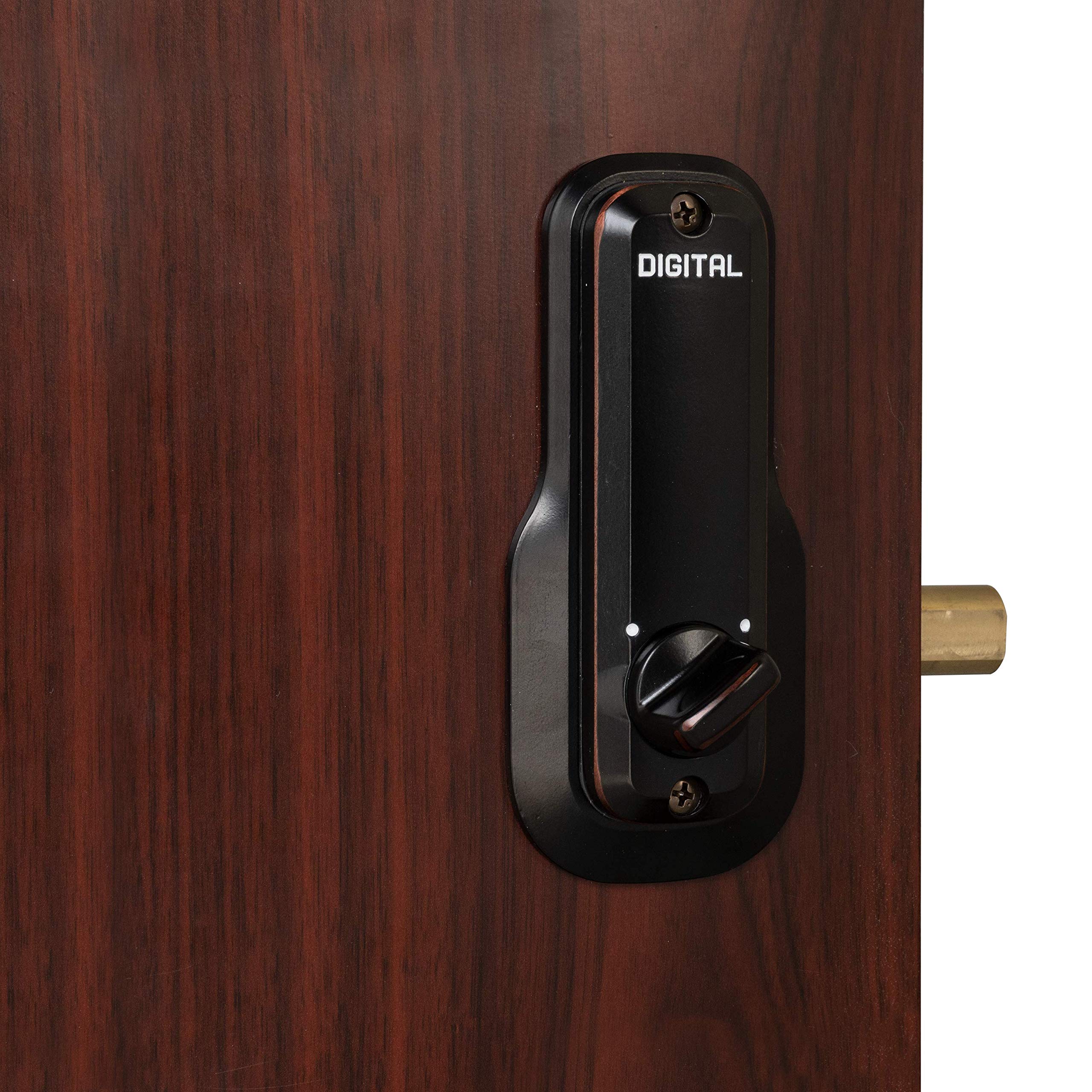 M210OIL Keyless Entry Deadbolt - Secure Mechanical Door Lock for Home & Office - Easy Installation & Durable Design for Enhanced Safety