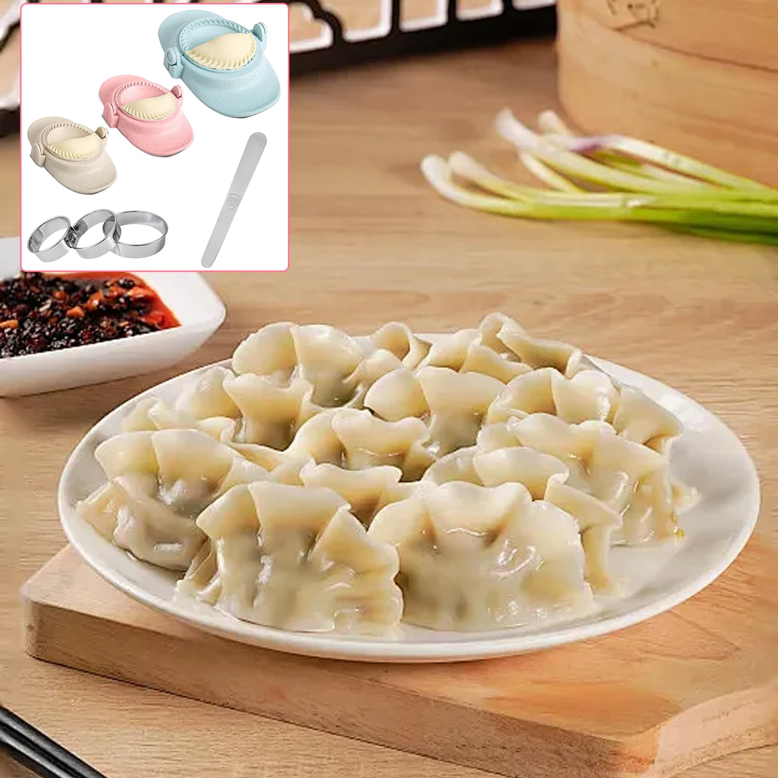 Multifunctional Dumpling Maker Press - 3 Sizes (4.1