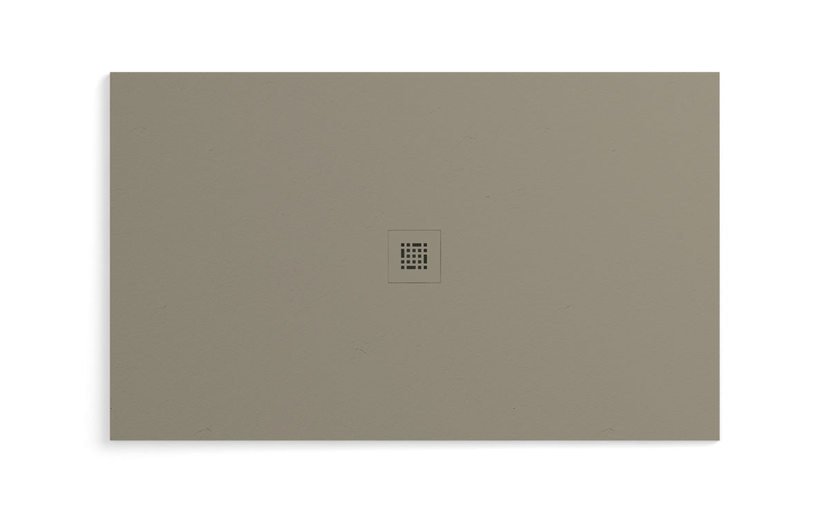 Fiora Quadro 60x36 Inch Shower Base - White, Black, Cappuccino & Cement Colors - Perfect for Modern Bathroom Renovations and Spa-Like Showers