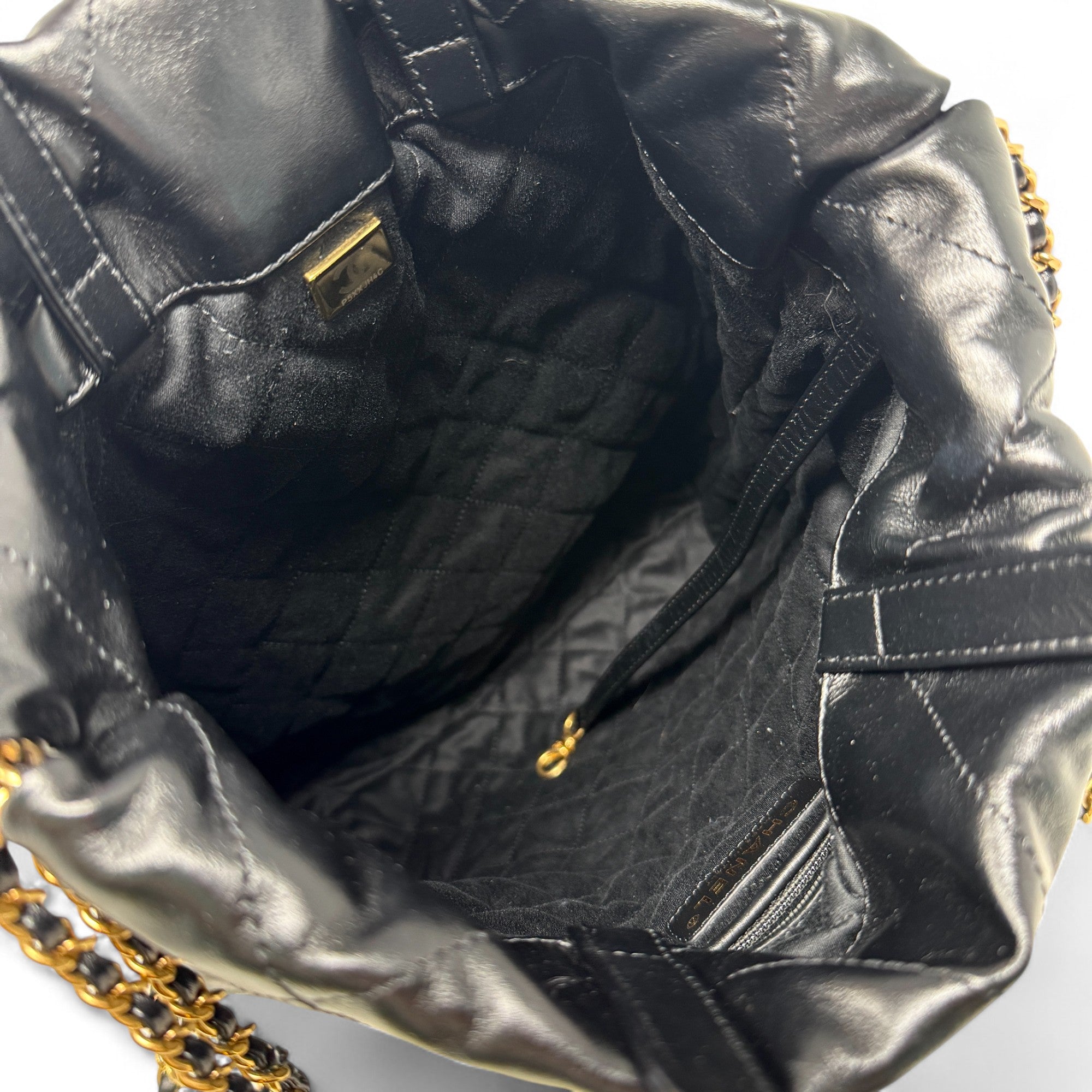 Chanel Black 22 Backpack - Luxury Quilted Leather Backpack for Women | Perfect for Travel, Work & Everyday Use