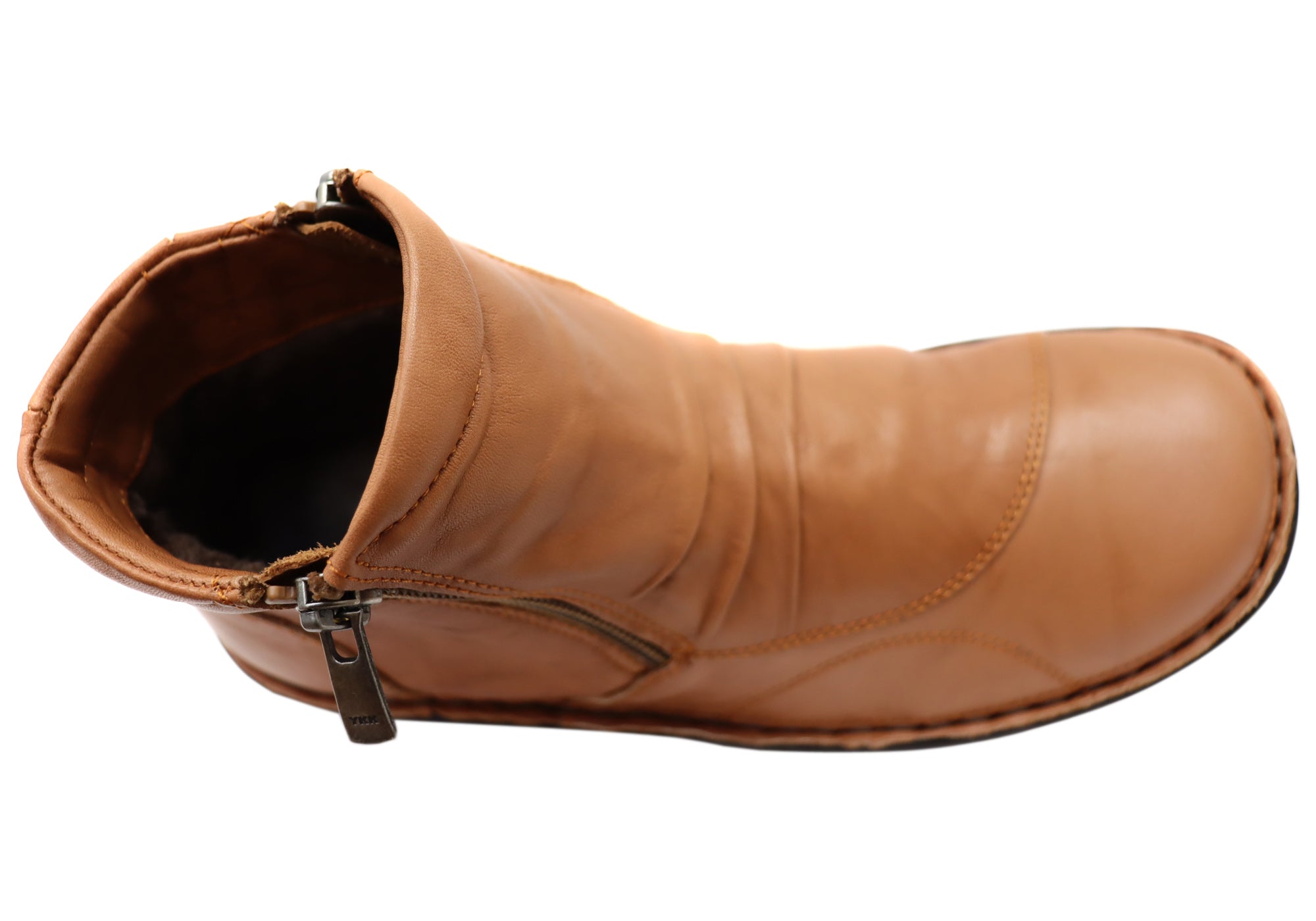 Orizonte Talun Women's European Comfortable Leather Ankle Boots - Stylish & Soft for Walking, Work & Casual Outfits