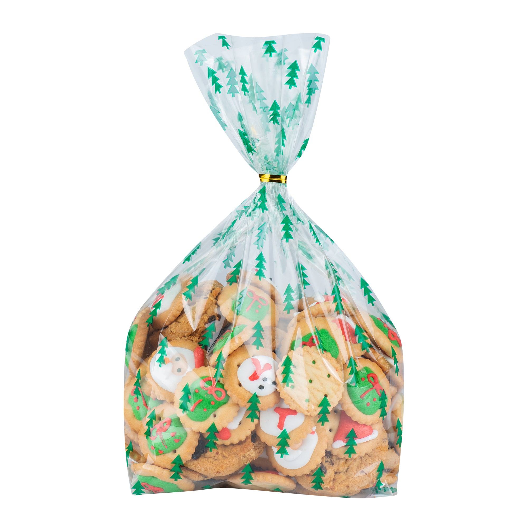 Plastic Candy Bags for Christmas Trees - 5 x 3 x 11 Inches Gusseted Treat Bags (4000 Count Bulk Box) - Perfect for Holiday Candy Packaging, Party Favors & Gift Wrapping