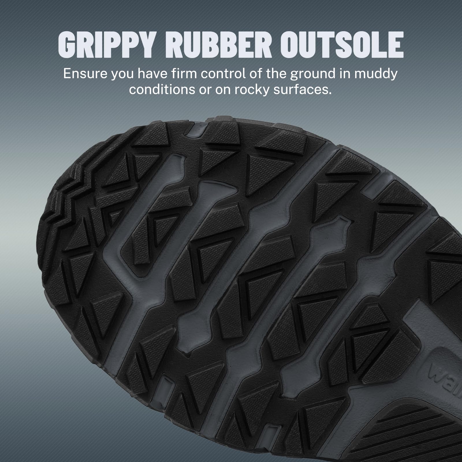 Men's Hiking Shoes for Plantar Fasciitis Relief - Lightweight Waterproof Walking Sneakers with Non-Slip Rubber Sole & Arch Support - Orthopedic Shoes for Foot & Heel Pain - Perfect for Outdoor Adventures, Trail Hiking & Daily Comfort