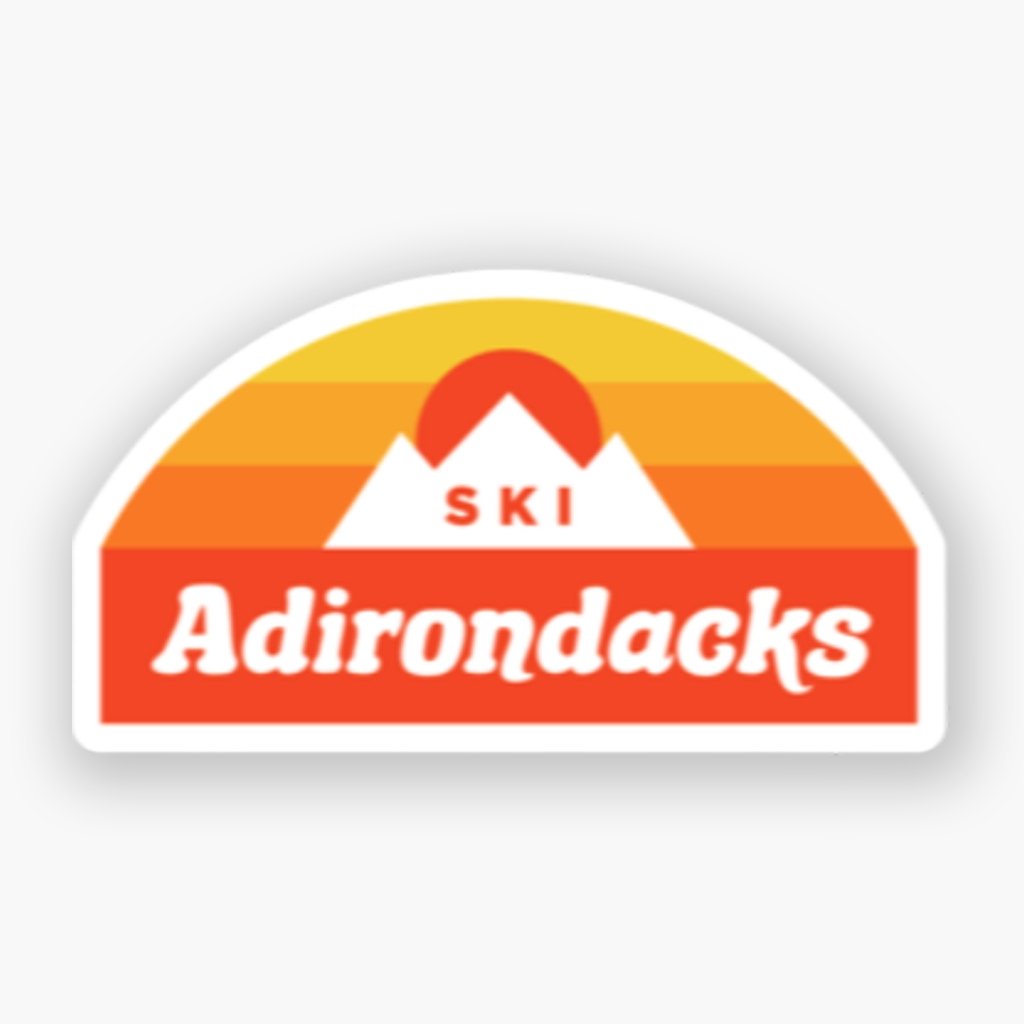 Sticker: SkiADK Series Sunny Days - Waterproof Vinyl Decals for Laptops, Water Bottles & Snowboards - Perfect for Outdoor Adventures & Winter Sports