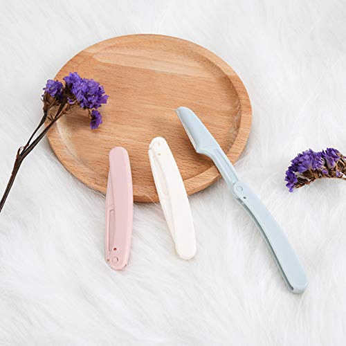 Professional Eyebrow & Face Razor for Women - 6pcs Dermaplaning Tool for Smooth Skin | Perfect for Eyebrow Shaping & Facial Hair Removal at Home