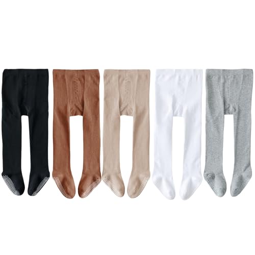 Black/White/Grey/Khaki/Brown,5 Pack