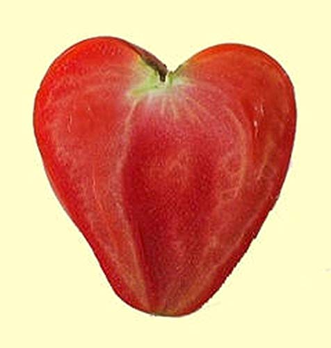 25 Pink Heart-Shaped Fruit Seeds - Delicious Superb Flavor for Home Garden, Valentine's Gift & Romantic Decor