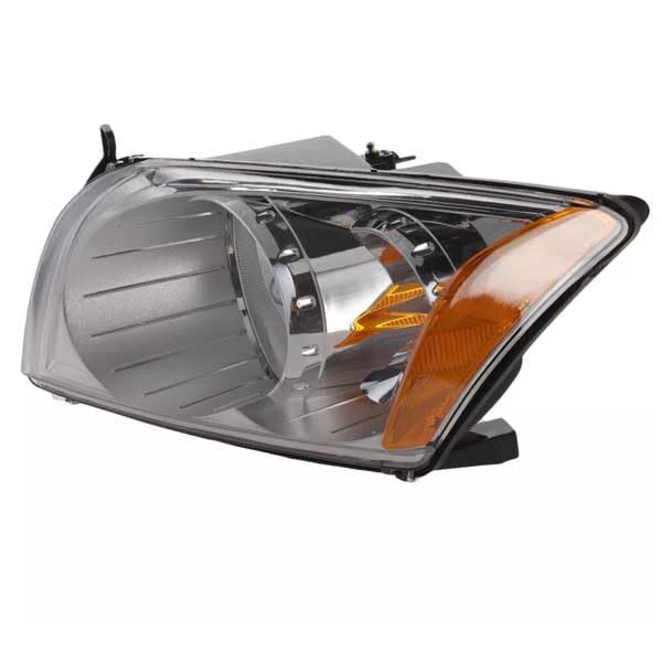 2007-2012 Chevy Caliber Halogen Headlight Assembly - Left Driver Side with Bulb | Direct Fit Replacement for Non-Adaptive Light Models | Perfect for Night Driving & Vehicle Restoration Projects