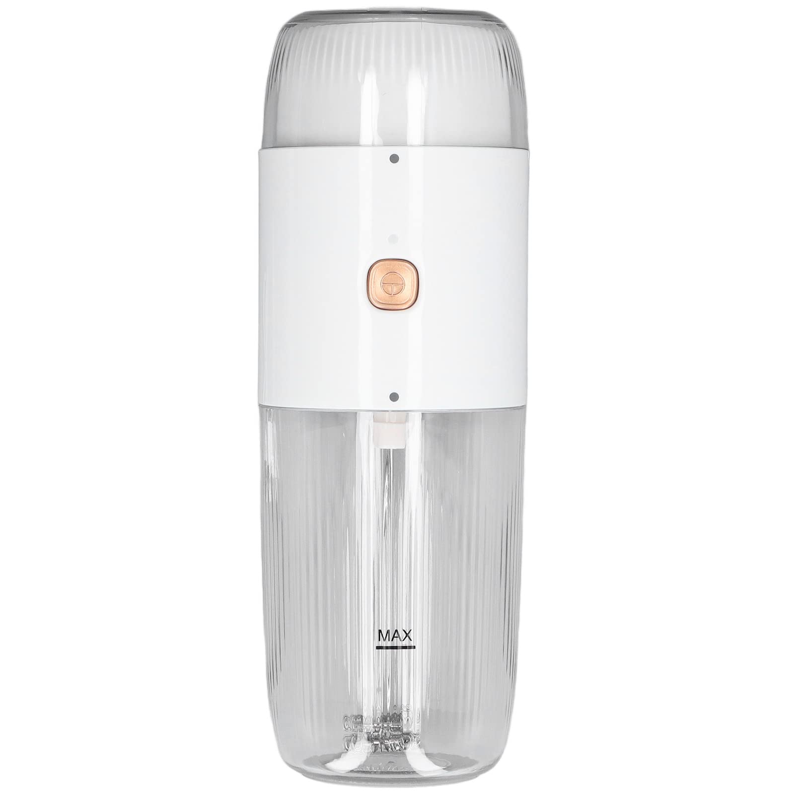Premium Handheld Coffee Grinder & Milk Frother - Portable Electric Battery Operated Mini Blender for Espresso, Latte & Cappuccino - Perfect for Home, Office & Travel (White) - Includes Cleaning Brush & Compact Design for Easy Storage