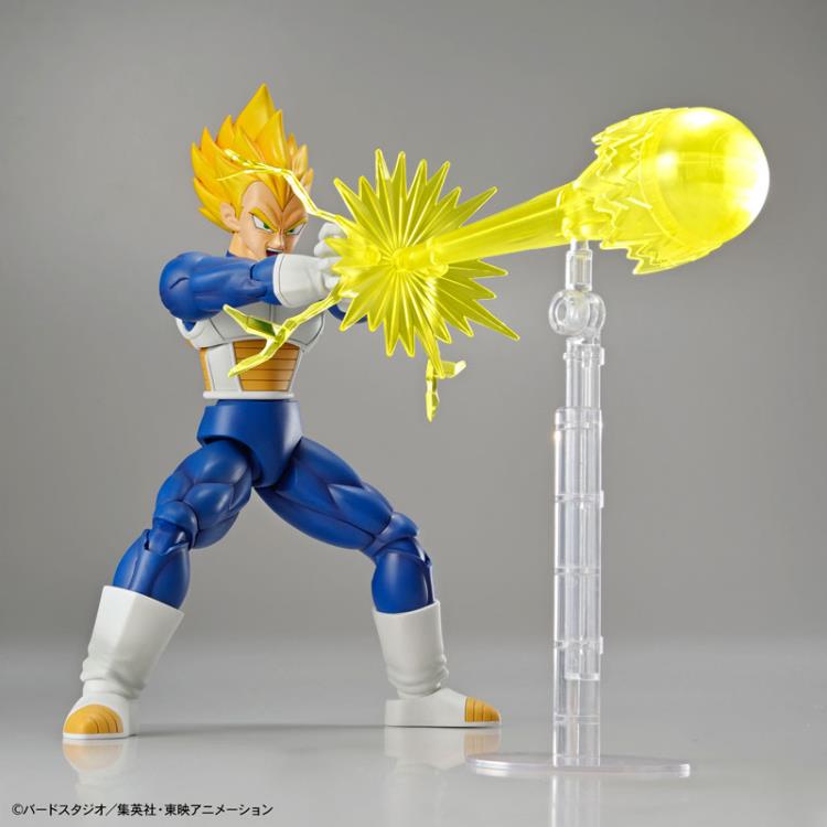Figure Rise Standard Dragon Ball Super Saiyan Vegeta Action Figure Model Kit - Build & Display Anime Collectible for Fans & Hobbyists