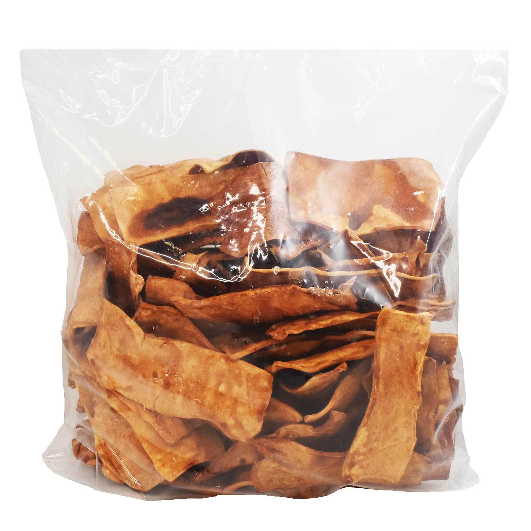 Premium Large Dog Rawhide Chews - 3-Pound Bag Beef Flavor Chips - Durable Rawhide Bones for Aggressive Chewers - Ideal for Large Breed Dogs - Perfect for Training, Teething Relief, and Long-Lasting Chewing Fun