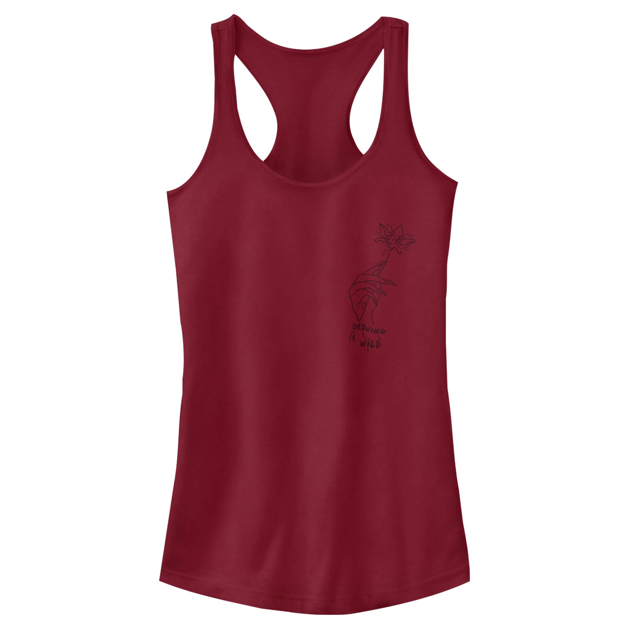 Junior's Maleficent: Mistress of Evil Wild Flower Graphic Racerback Tank Top for Women | Disney Villain Inspired Casual Wear | Perfect for Cosplay, Halloween, and Everyday Fashion