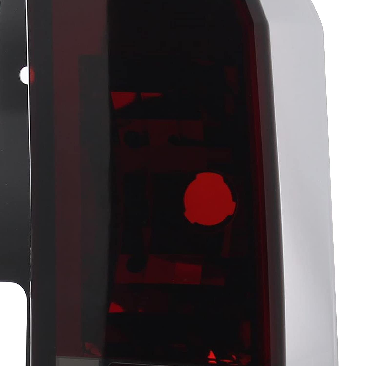 Spec-D Tuning Red Smoke Lens Tail Lights for 2005-2010 Hummer H3 - Left & Right Pair Assembly - Upgrade Your Ride with Stylish LED Lighting for Night Driving & Car Shows