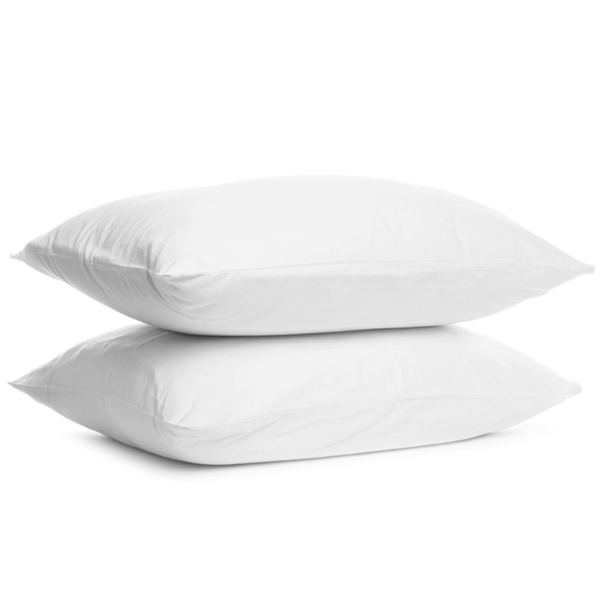 CareDeep Soft Support Pillows 2 Pack - Orthopedic Back & Neck Pillows for Side Sleepers, Machine Washable Hypoallergenic Hollow Fiber Pillows - Hotel Quality Home & Travel Use for Better Sleep