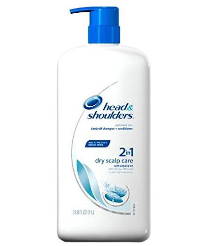 8 Pack Wholesale Head & Shoulders Dry Scalp Care 2-in-1 Shampoo and Conditioner - Anti-Dandruff Treatment for Itchy Scalp Relief - Perfect for Home, Salon & Travel Use