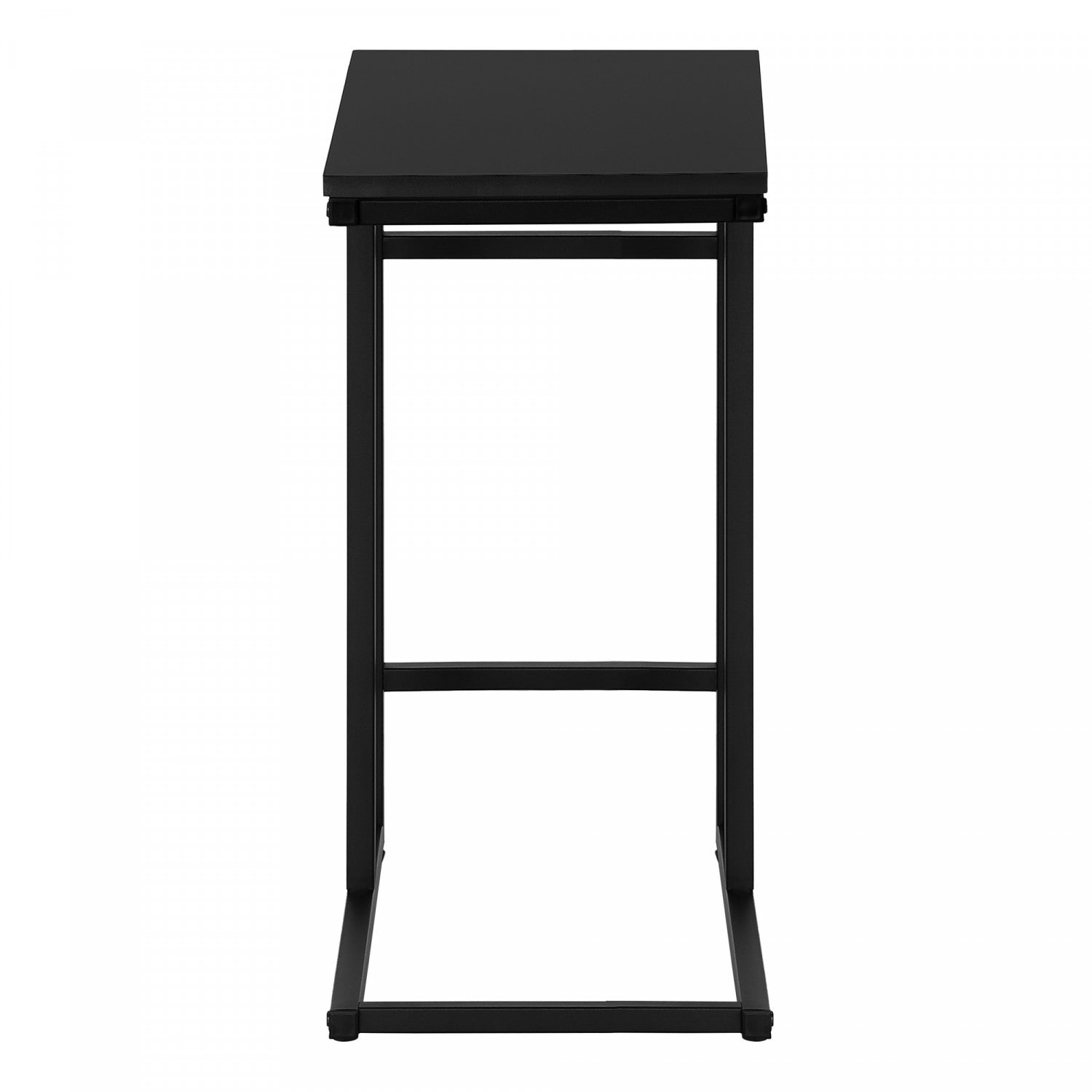 Modern Black Calen Side Table - Stylish Nightstand or End Table for Living Room, Bedroom & Office - Compact & Functional Home Decor
