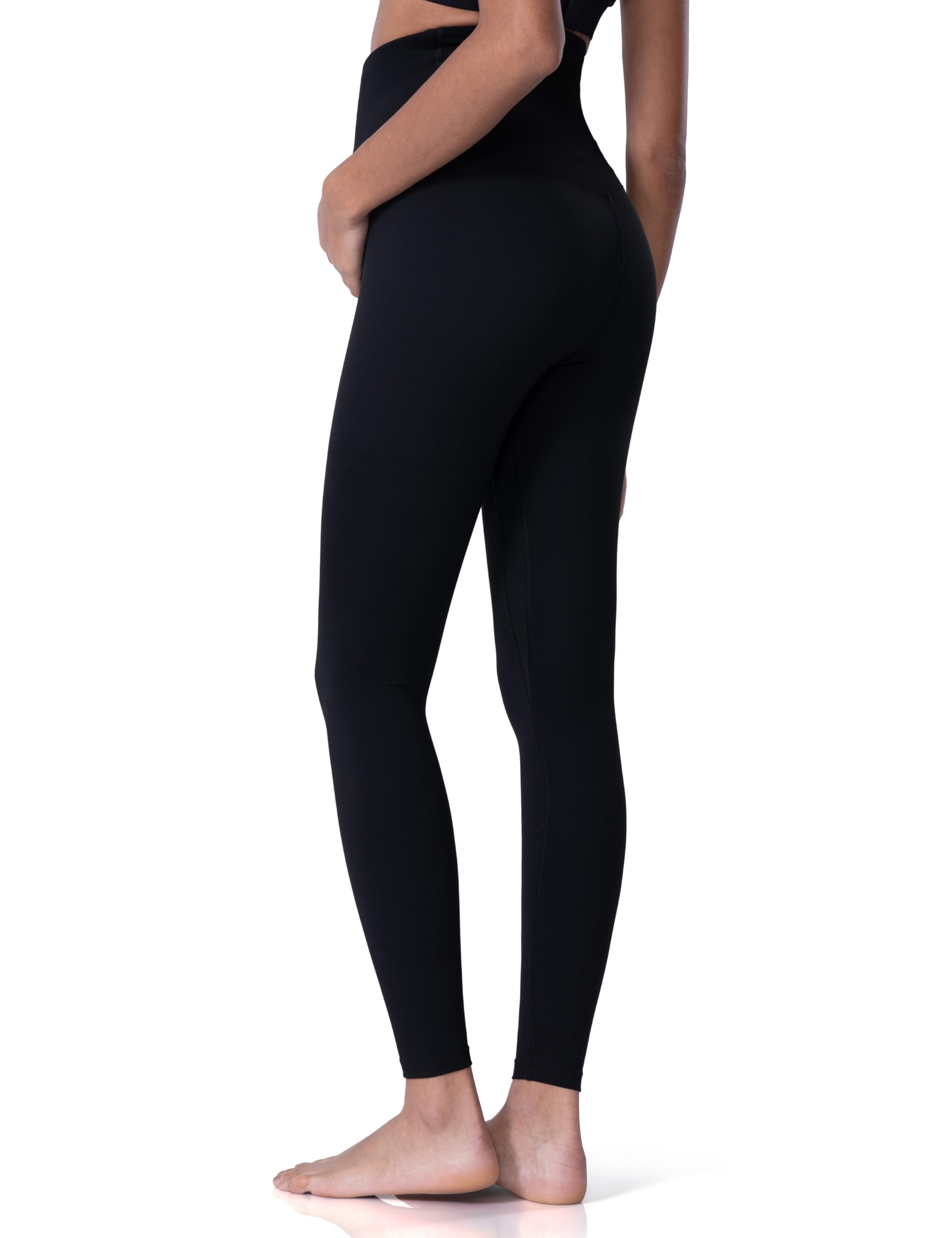POSHDIVAH Women's Maternity Leggings Over The Belly Pregnancy Yoga Pants - Stretchy Active Wear Workout Leggings for Comfortable Exercise & Everyday Wear